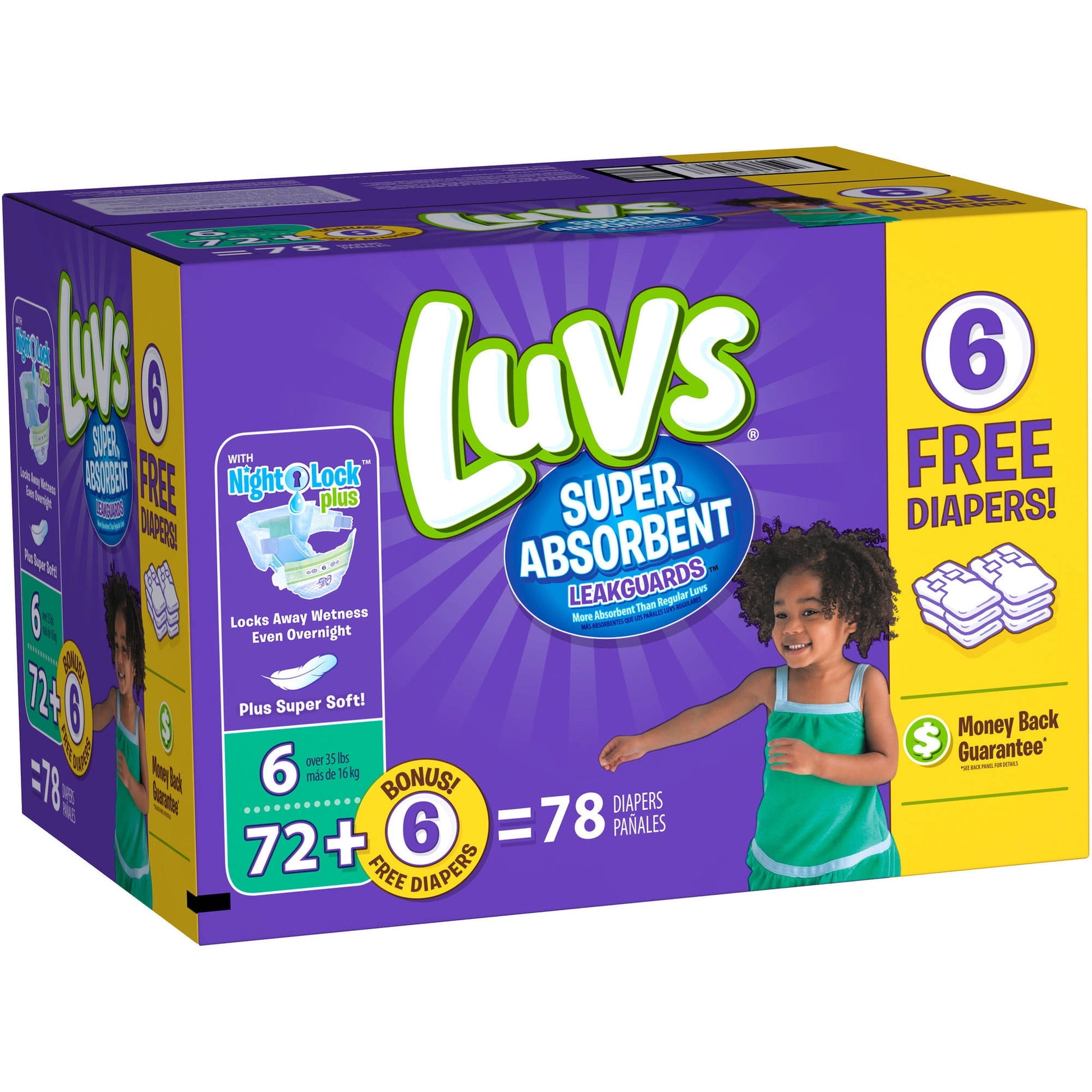 LUVS 12HR/PRT BF 18