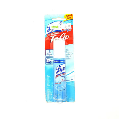 Lysol To Go Disinfectant Spray, 1.5 oz