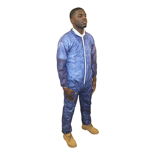 COVERALL SMS ZPR FRNT HD&BTS 3XL 40CT DS