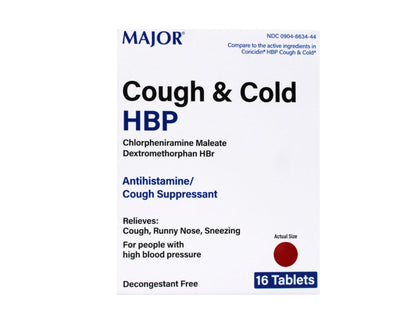 LDR COUGH/COLD HBP TB 30-4MG 16