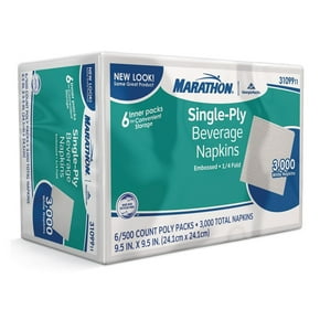 SENSATIONS Beverage Napkins - Modern Monochrome, 40 count