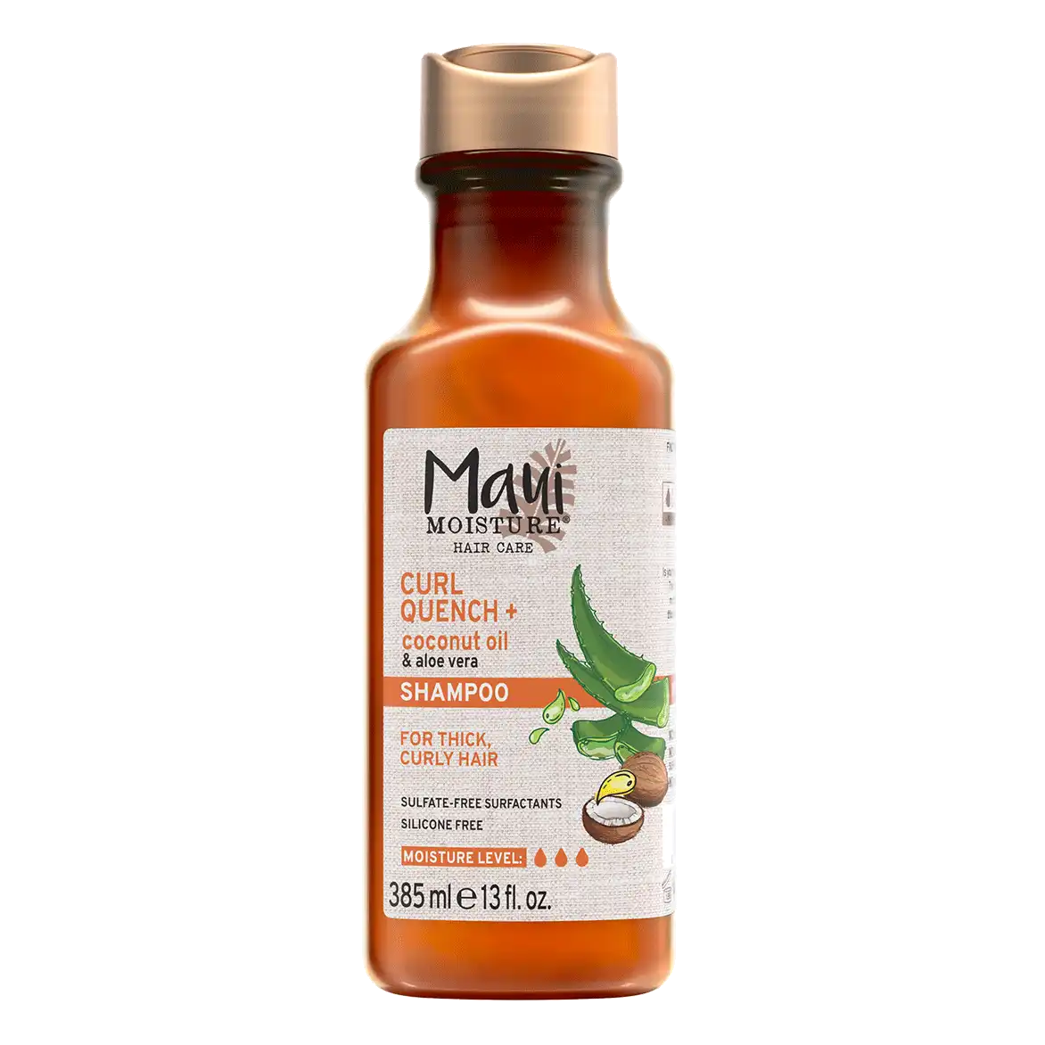Maui Moisture Shampoo Coconut Oil 19.5oz Bonus (Curl Quench)