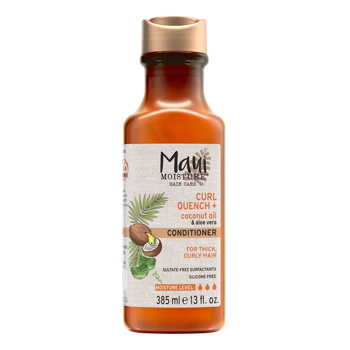 Maui Moisture Shampoo Coconut Oil 19.5oz Bonus (Curl Quench)