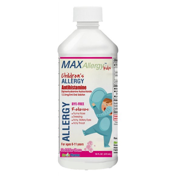 CHILD ALLRGY DIPHEN 12.5MG-5ML SOL 473ML