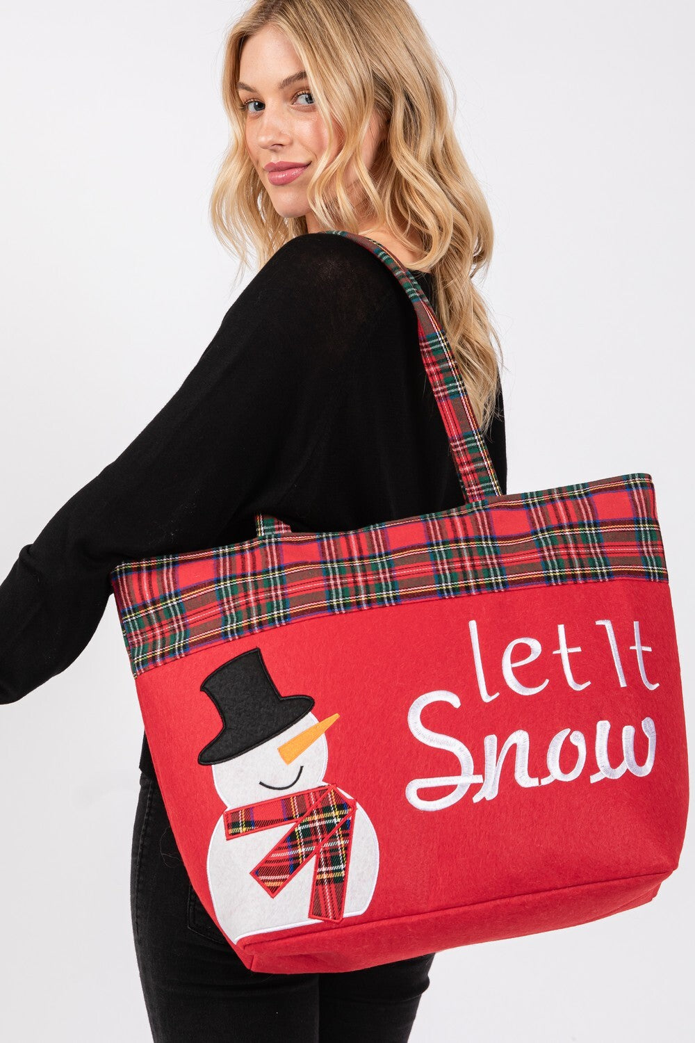 BAG HOLIDAY TOTE SLVR 16X15X6 250CT DS