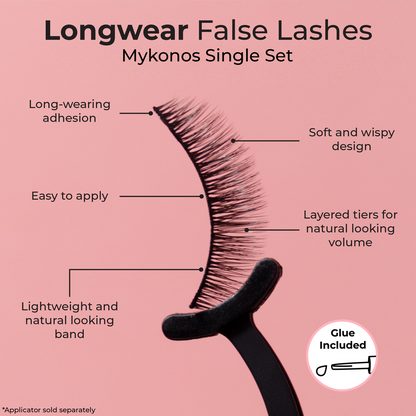 LASHES LONGWEAR MYKONOS 1PR
