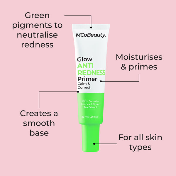 MCoBeauty Glow Anti Redness Primer