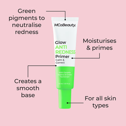 MCoBeauty Glow Anti Redness Primer