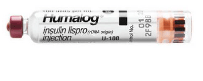 INS HUMALOG CT 100U/ML 5X3ML