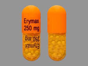 ERYTHROMYCIN CP 250MG 100 DR