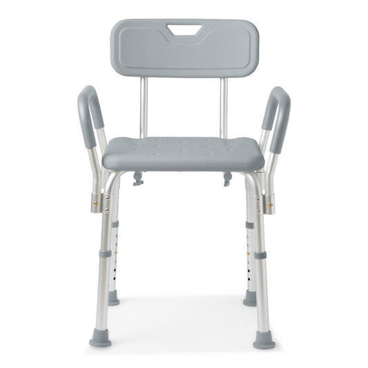 BATH BENCH EQ W/BACK UN