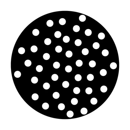 FLASHING HB DOTS CAKE DECOR