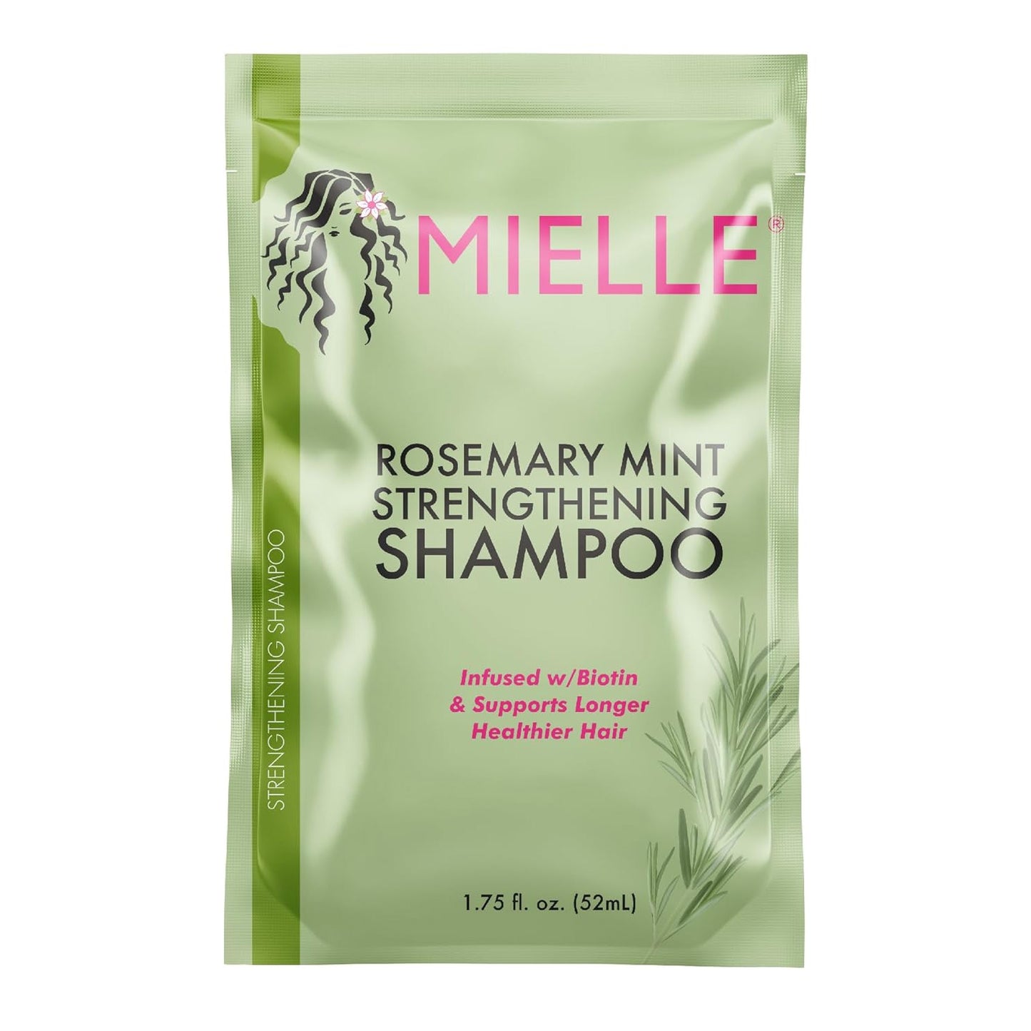 MIELLE Rosemary Mint Strengthening Shampoo, 12 oz