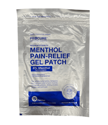 GNP MENTHOL PAIN RELIEF PATCH 5CT