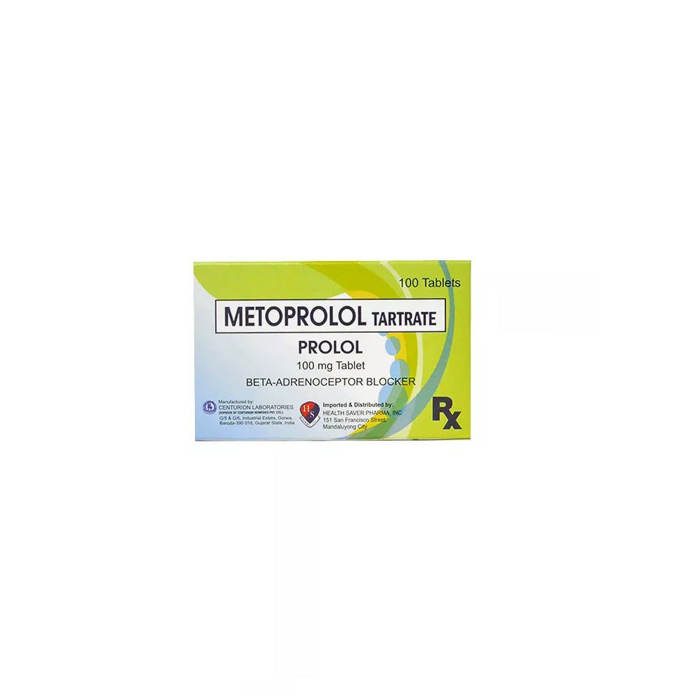 METOPROLOL TART TB 100MG 100