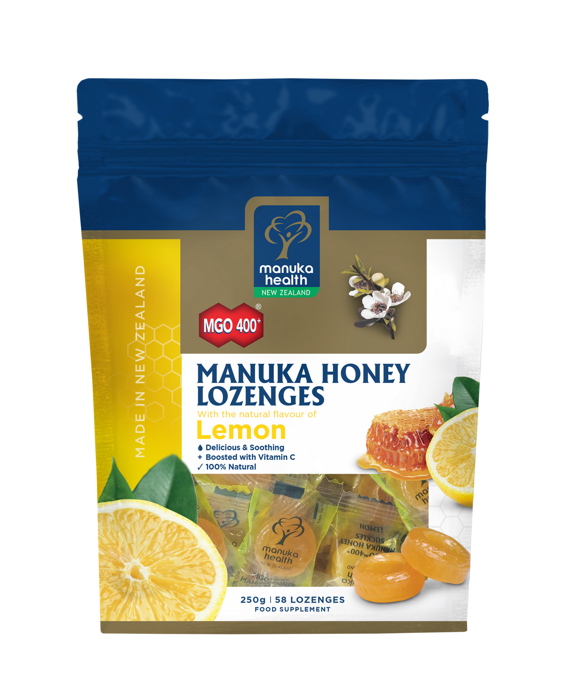 MANUKA HEALTH LOZ,HNY,MGO,400+,BLKCRNT
