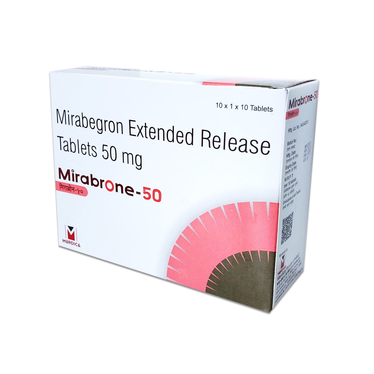 MIRABEGRON ER TB 50MG 30 1/D
