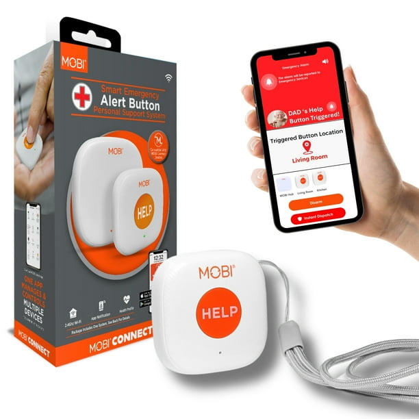 MOBI SMART EMERGENCY ALERT SOS BUTTON