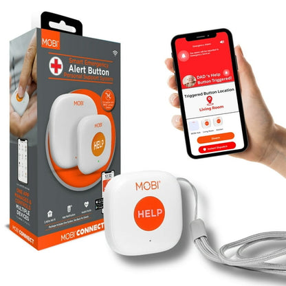 MOBI SMART EMERGENCY ALERT SOS BUTTON