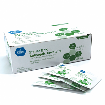 ANTISEPTIC TOWELETTE BZK PA 100