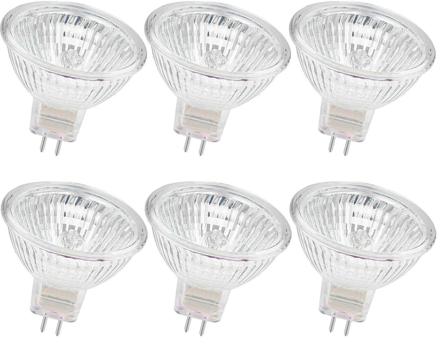 GE Lighting 50W Halogen MR16 Light Bulb Warm White: Dimmable, 850 Lumens, GU5.3 Base, 3050K, Suitable for Damp Locations