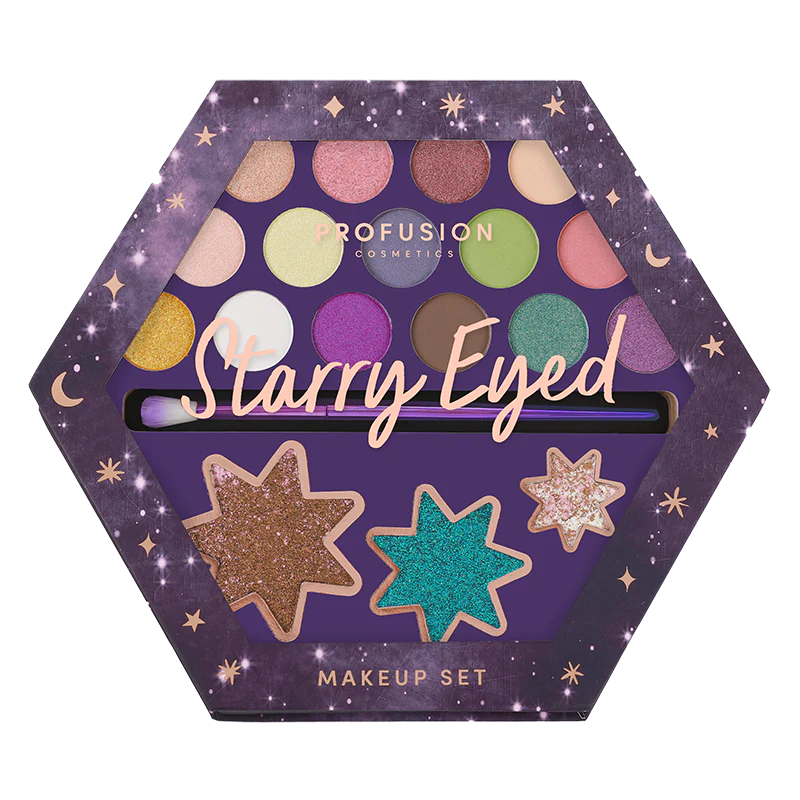 Profusion Cosmetics Eye Shadow Palette, Smoky