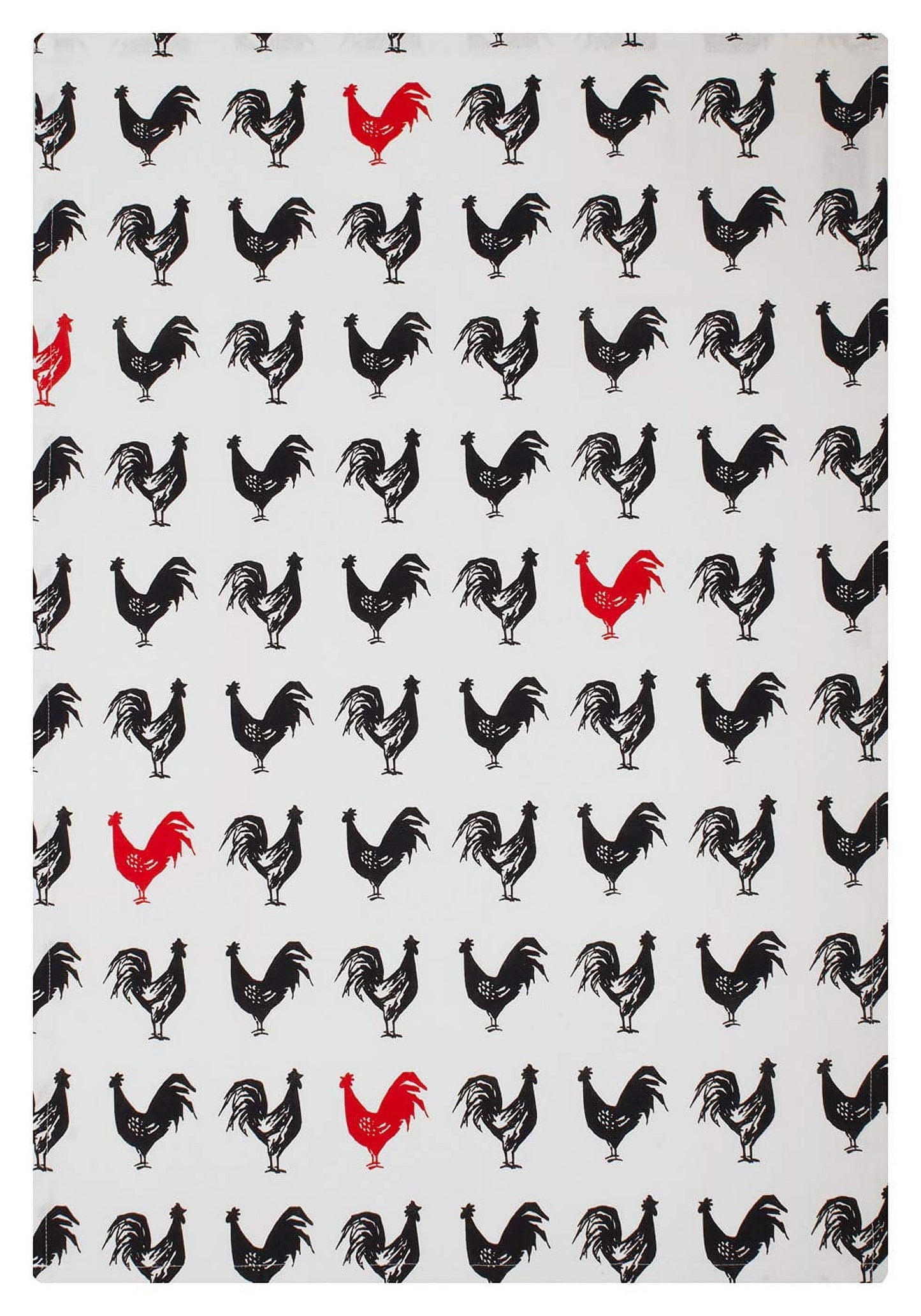 MUkitchen Designer Print Cotton Tea Towel - Funny Veggies