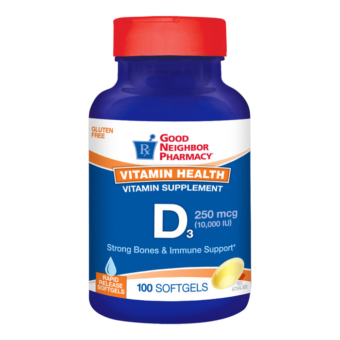 VITAMIN D3 50 MCG SGC 100