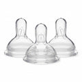 NIPPLES SILICONE MED FLOW 4PK