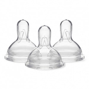 NIPPLES SILICONE MED FLOW 4PK