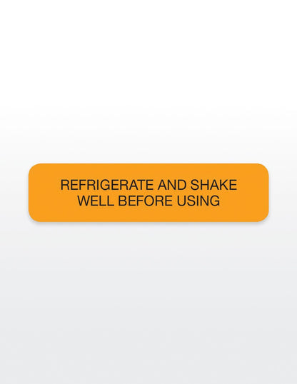 RX LABEL REFRIGERATE SHAKE WELL 1000CT