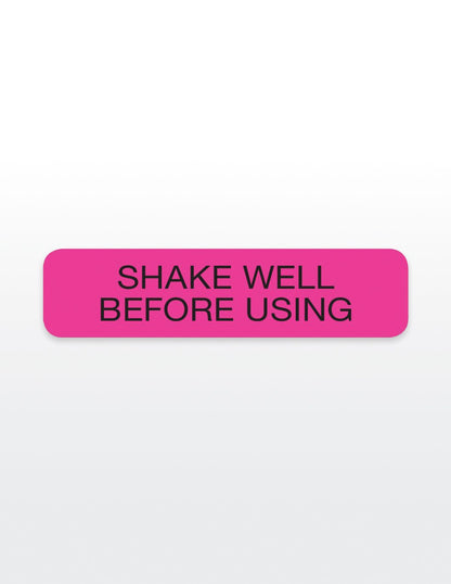 RX LABEL SHAKE WELL 1000CT