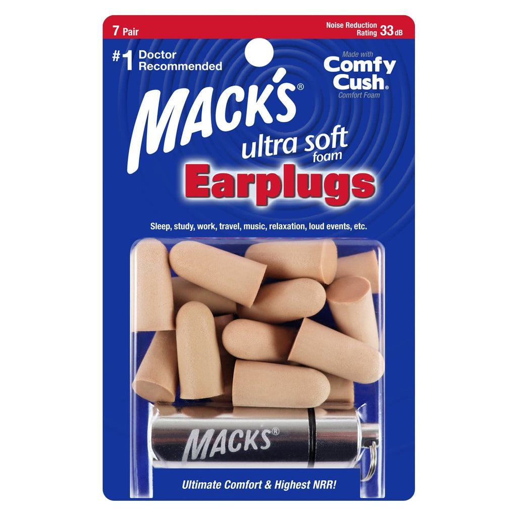 MACKS EAR PLUG KIDS ORANGE NRR22 6PR