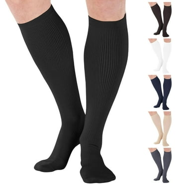 GNP SOCK MEN KNEE 20-30MMHG BLACK MD