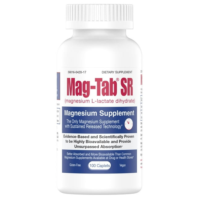 MAGNESIUM L-LACTATE DIH 84 MG SR CPL 100