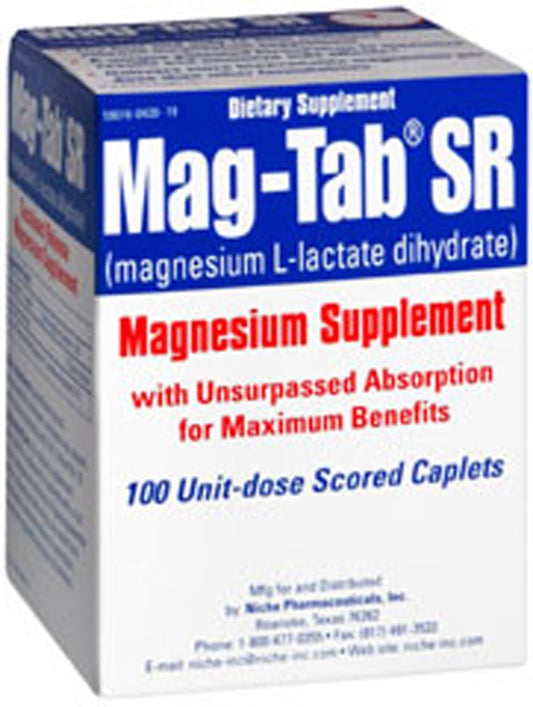 MAG-TAB-SR TABLET 60CT NICHE