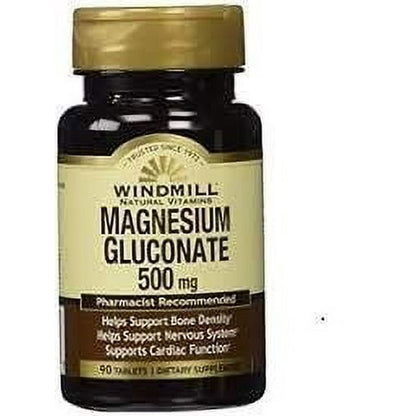 MAGNESIUM GLUCONATE TB 500MG 90