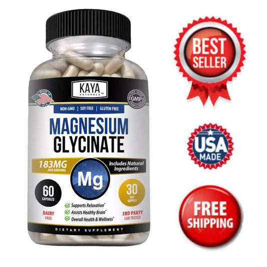 MAGNESIUM GLYCINATE QUCK RLS CAP 60CT NT