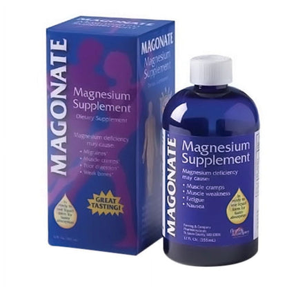 MAGONATE MAGNESIUM SUPPLEMENT LIQ 12OZ