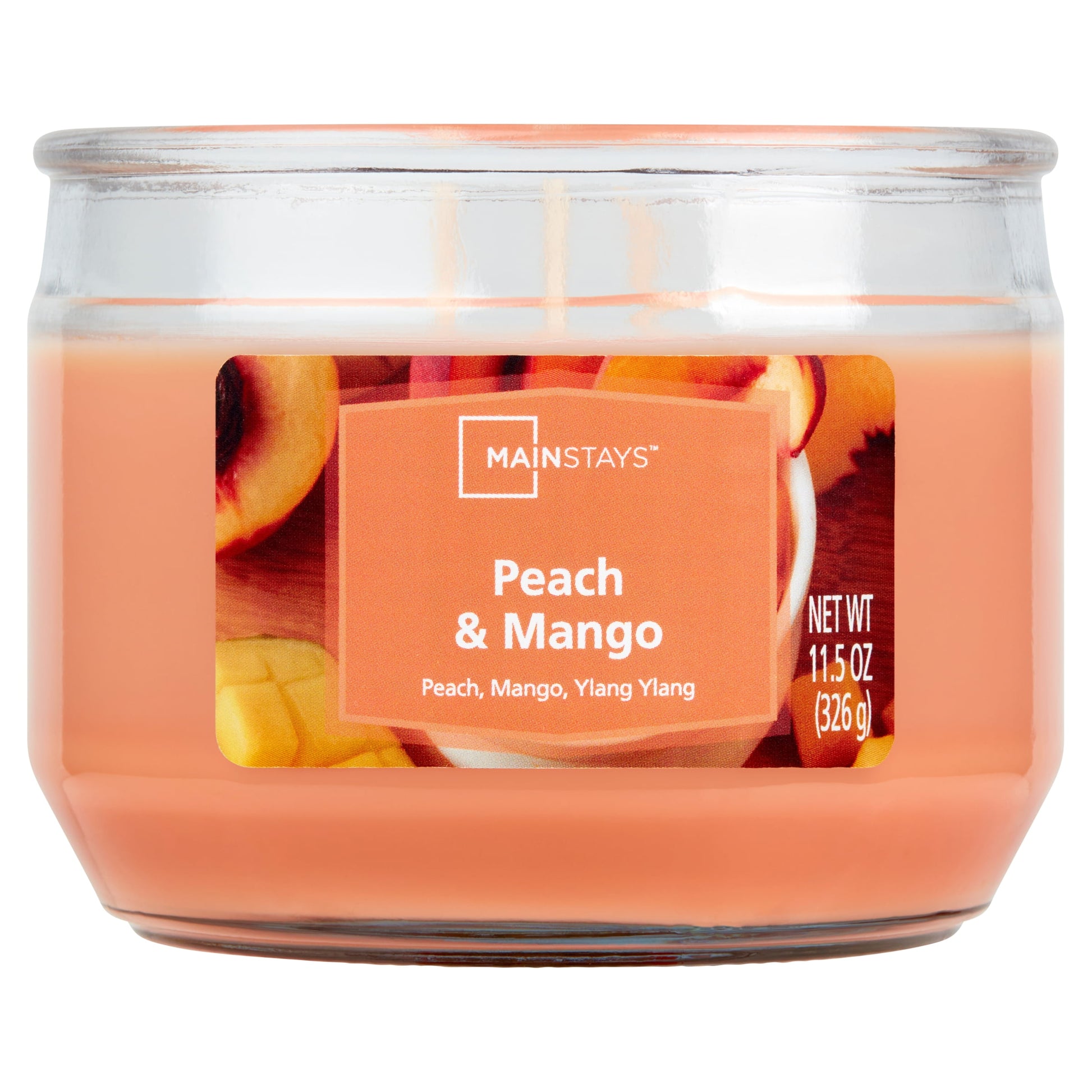 Star Candle StarLytes Small Apothecary Jar - Peach Mango