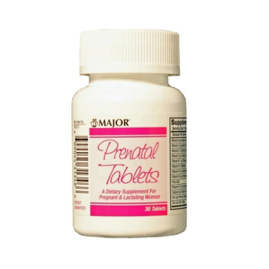 PRENATAL TABLET 30CT MAJOR
