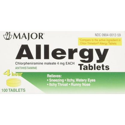 CHLORPHEN MAL TB 4MG 100