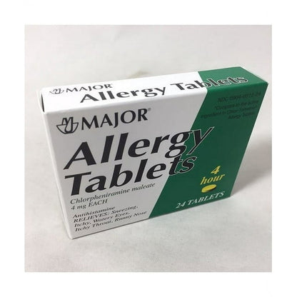 ALLERGY 4MG TABLET 100CT MAJOR