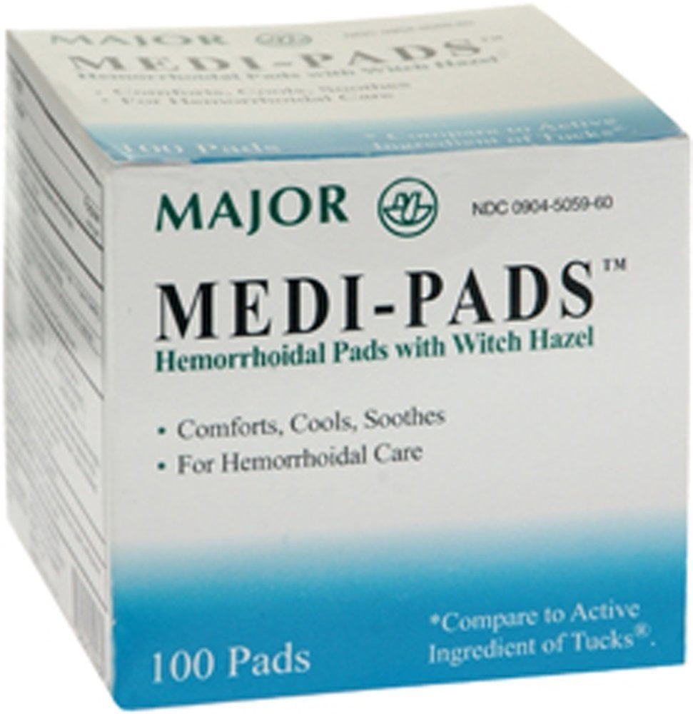 MEDI-PADS 100CT MAJOR
