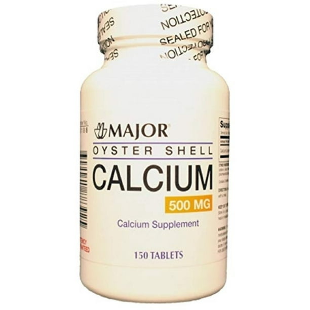 OYSTER SHELL CALCIUM 500 MG TAB 150