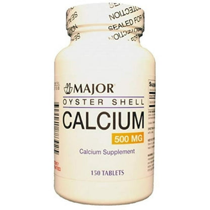 OYSTER SHELL CALCIUM 500 MG TAB 150