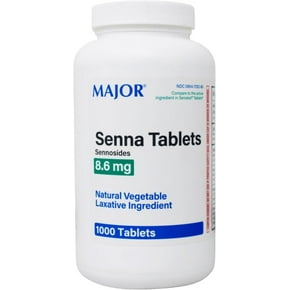 SENNA TB 8.6MG 100 NATR VEG LAX
