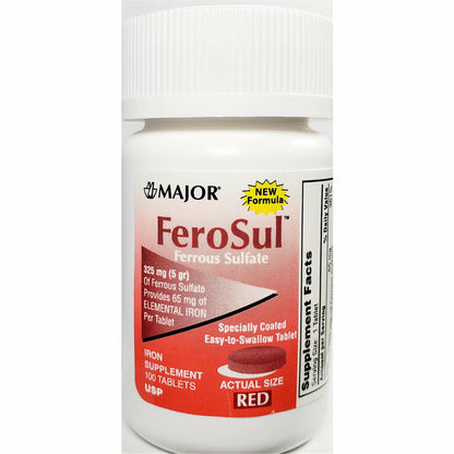 FERROUS SULFATE,65 MG