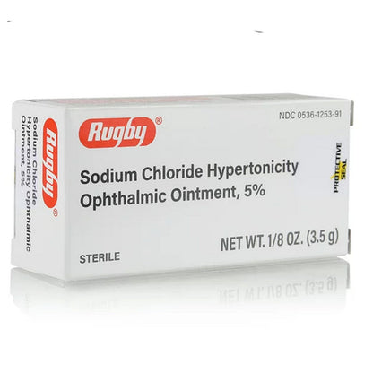 SODIUM CHLORIDE 5% OINTMENT 3.5GM AKORN
