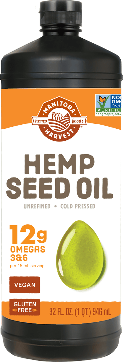 MANITOBA HARVEST HEMP SEED OIL,1000IU